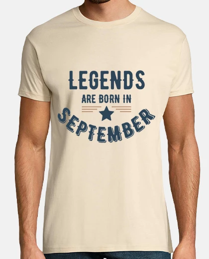 T-shirt l eye nda nato a settembre tie mber