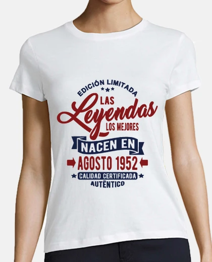 T-shirt l eye ndas n ace n agosto 1952