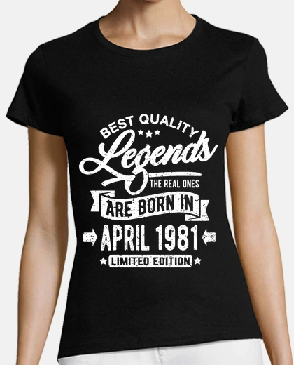 T-shirt l eye ndas n ace n aprile 1981