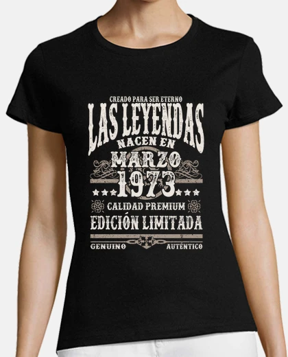 T-shirt l eye ndas n ace n marzo 1973