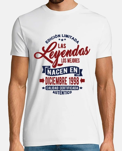 T-shirt l eye ndas n ace n n nel dicembre 1998