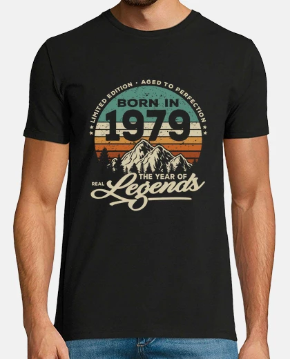 T-shirt l eye ndas rea les n ace n nel 1979