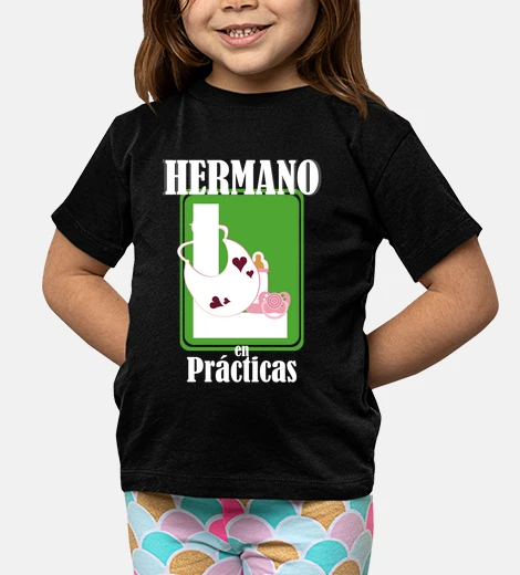 Ropa L Hermano Novato en Prácticas Niña L Bl