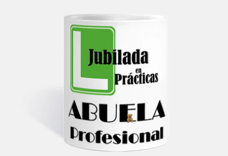 L Jubilada en Prácticas Abuela Profesio