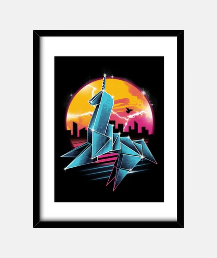 Quadro l' silver origami