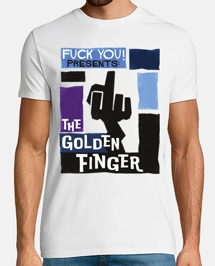 T-shirt l39 gold al finger