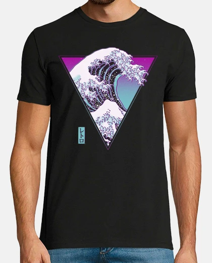 T-shirt l39 wave synth gr eat