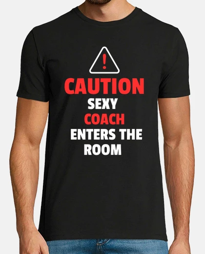 T-shirt l39allenatore sexy entra nella stanza d