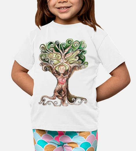 Vêtements l&#39;arbre enfant manches courtes