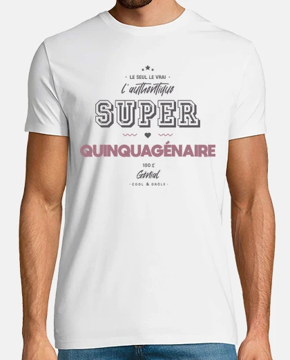 T-shirt l&#39;autentico super cinquantesimo