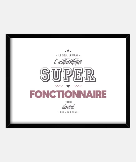 Quadro l&#39;autentico super funzionario