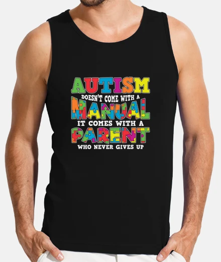 T-shirt l39autismo non viene con un autismo man