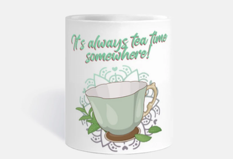 Mug l39heure du thé