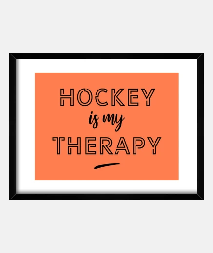 Quadro l39hockey è la mia terapia