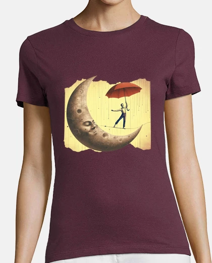 Tee-shirt l39homme and sur la lune