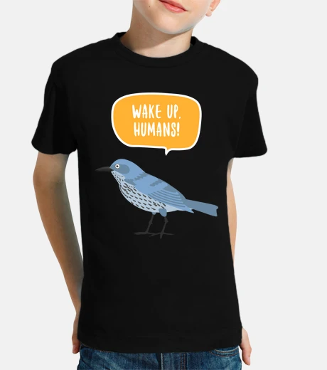 Abbigliamento l39uccello sveglia gli umani