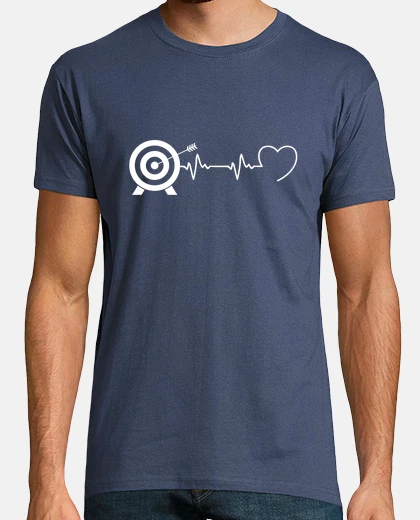 T-shirt l39uomo del tiro con l39arco ha battuto