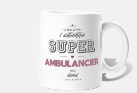Mug infirmier super pouvoir - cadeau homme infirmier humour drôle idéal  pour anniversaire
