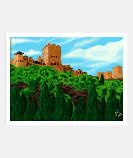 Cuadro La Alhambra