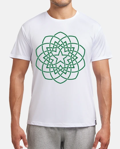 Tee-shirt la beauté du silence - vert