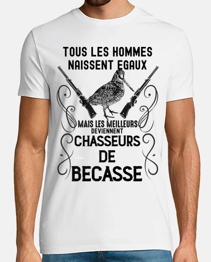 Tee-shirt La Becasse Pour Le Chasseur Parfait