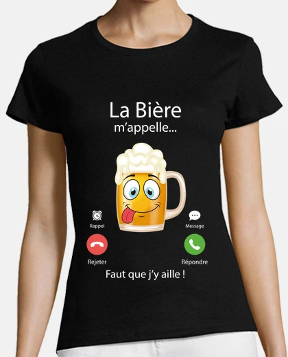 Tee-shirt la biere m appelle