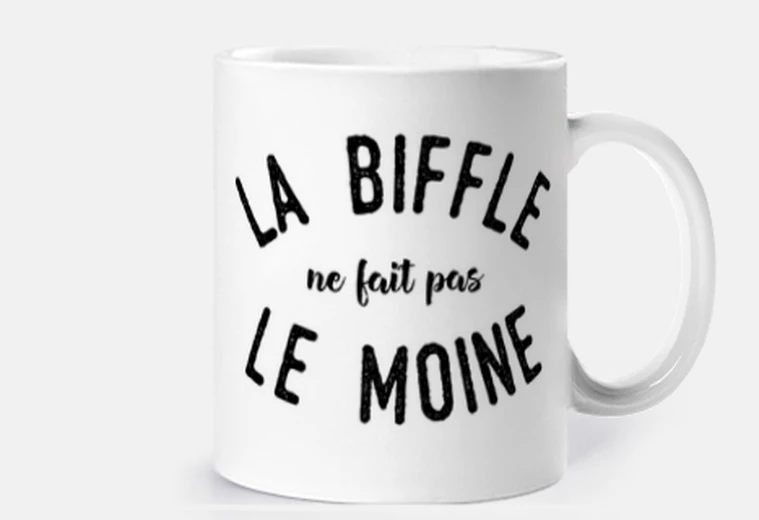 Mug La biffle ne fait pas le moine