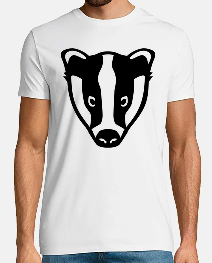 Camiseta la cabeza de tejón