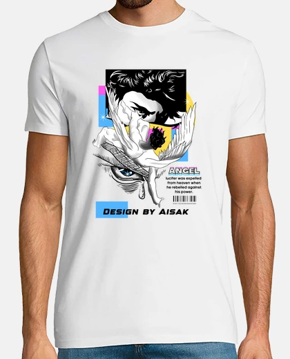 T-shirt la caduta dell39angelo lucifero