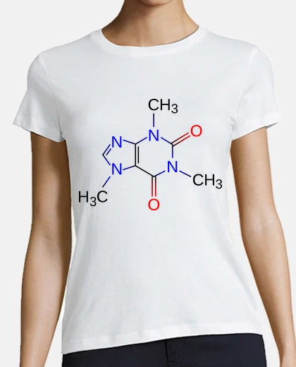 Tee-shirt la caféine big - bang théorie
