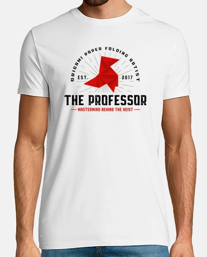 Camiseta La Casa de Papel - Origami Pajarita