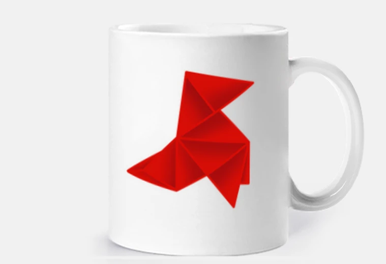 Tazza la casa di p ape l - origami