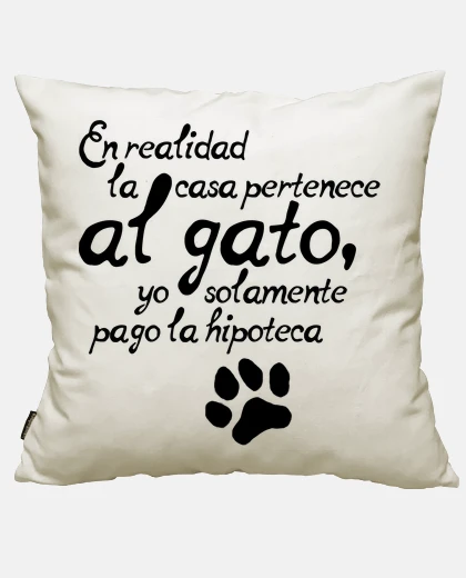 Funda La casa es del gato