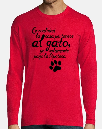 Camiseta La casa es del gato