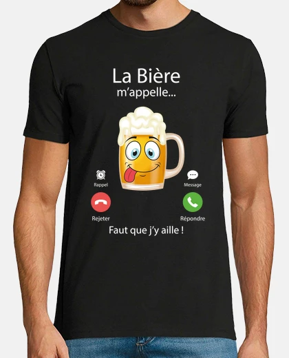 Camiseta la cerveza me llama