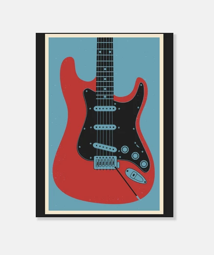Stampa la chitarra di inizio