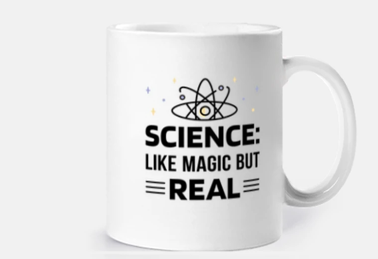 Taza la ciencia es verdadera magia