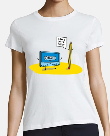 Playera la cinta ama el lápiz