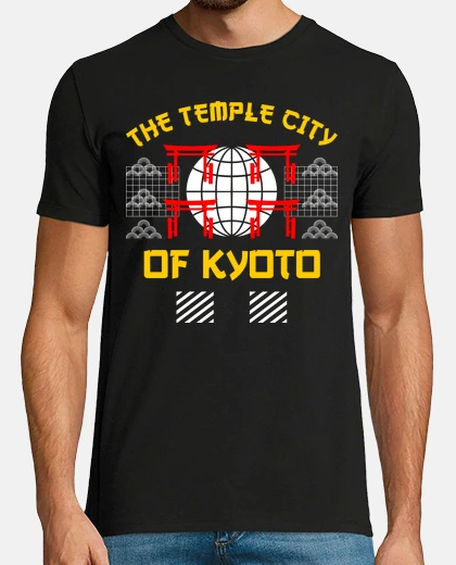 T-shirt la città tempio of Kyoto