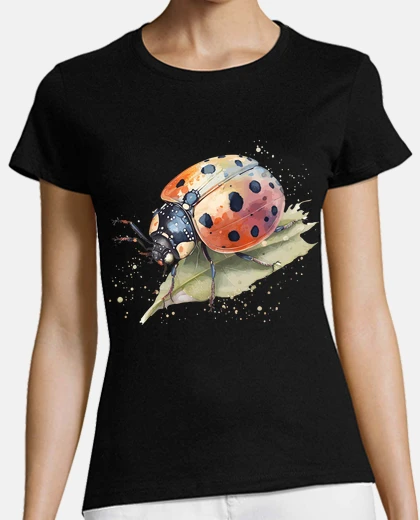 T-shirt La coccinella cina porta fortuna