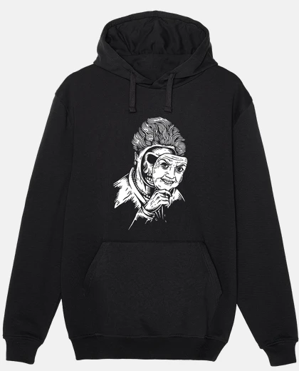 Sudadera la dama de amarillo - asesinato escribi