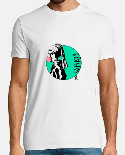 Tee-shirt la dame au turban  quoi
