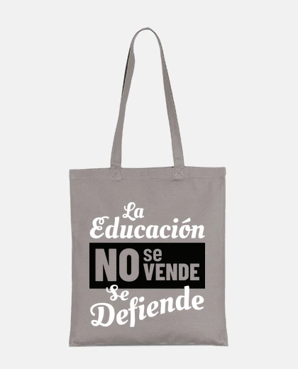 Bolsa La Educación NO se VENDE