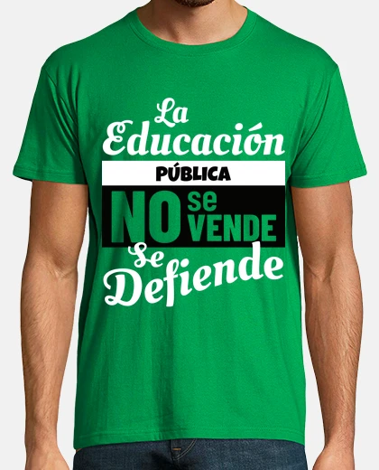 Camiseta La Educación Pública no se vende