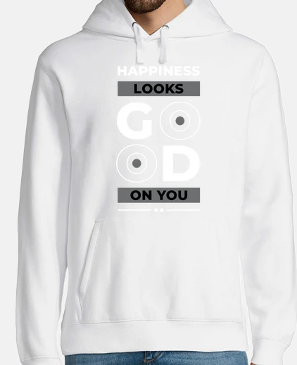 Sudadera la felicidad parece buena en tu motivac