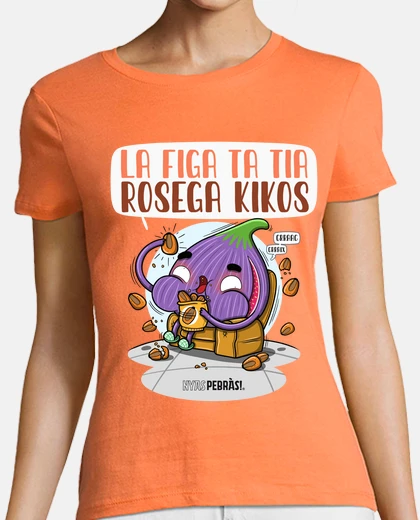 Tee-shirt la figa ta tante rosega kikos
