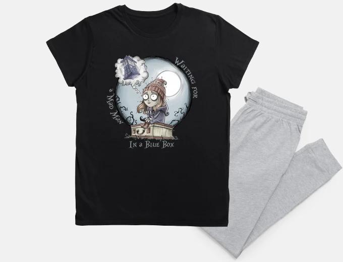 Pyjama la fille who attendait
