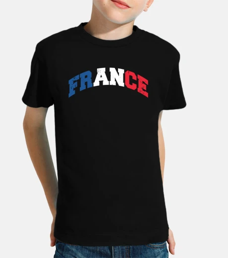 Abbigliamento la francia viva la squadra bandiera della sovranità