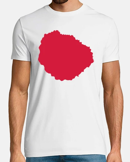Camiseta la gomera mapa