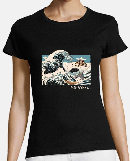 Playera la gran ola de espíritus